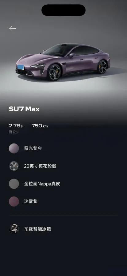 2024 Xiaomi SU7 BEV 101KWH image 10
