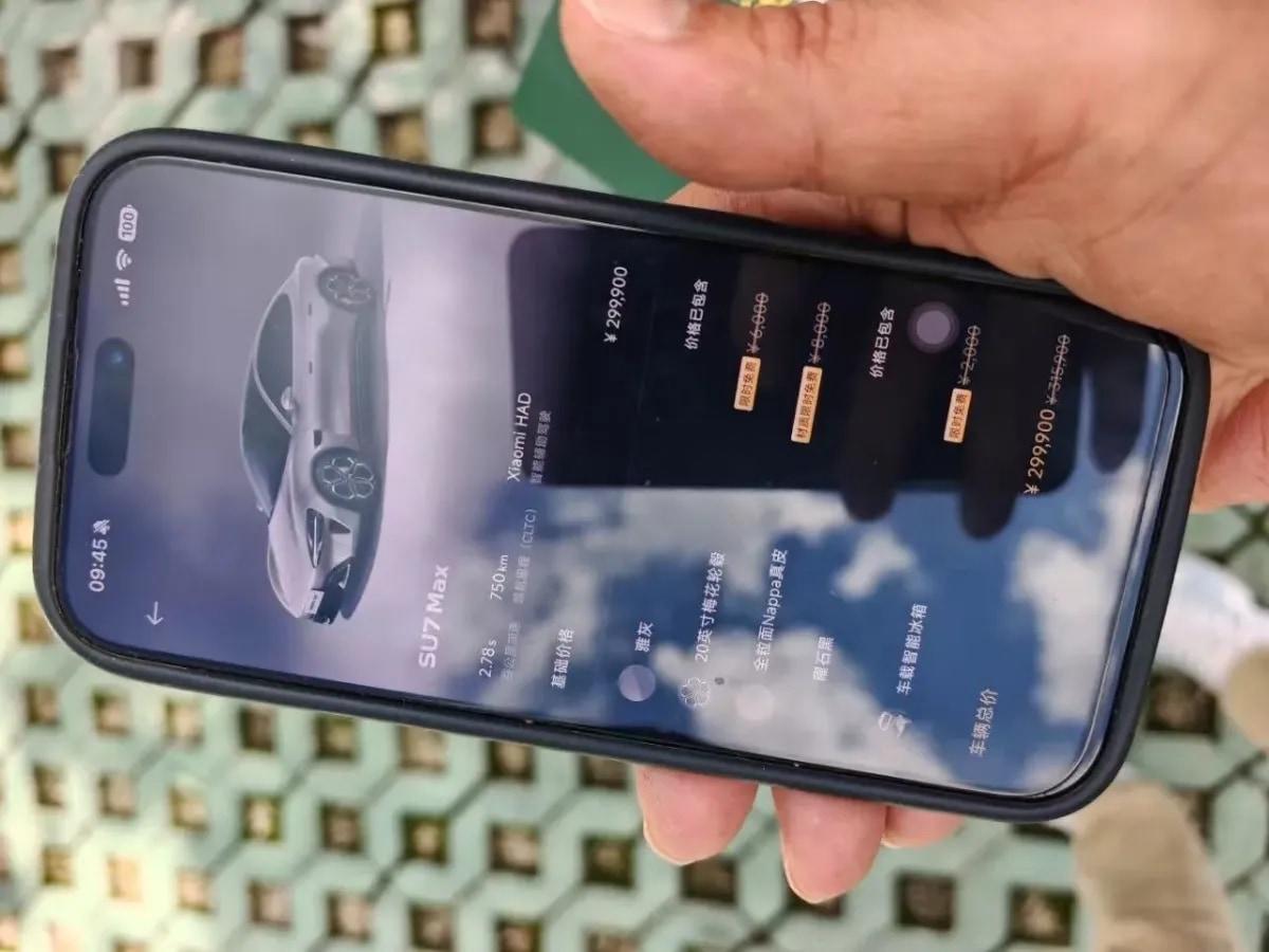 2024 Xiaomi SU7 BEV 101KWH 800km image 11