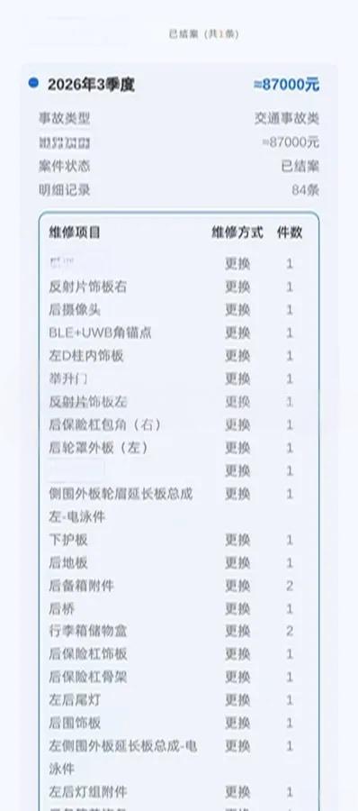 2025 Xiaomi YU7 BEV 96.3KWH 770km image 12