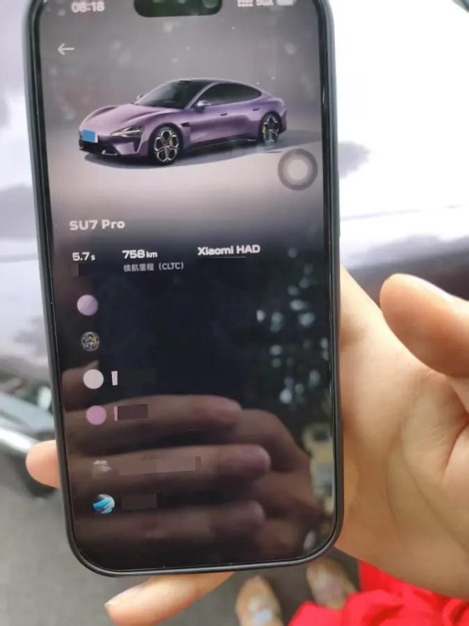 2024 Xiaomi SU7 BEV 94.3KWH image 6
