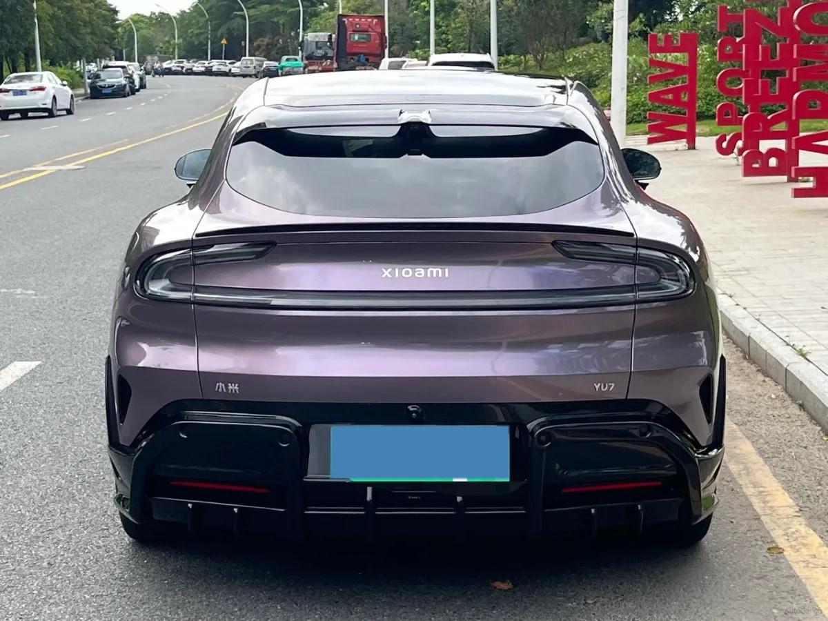2025 Xiaomi YU7 BEV 96.3KWH 835km image 7
