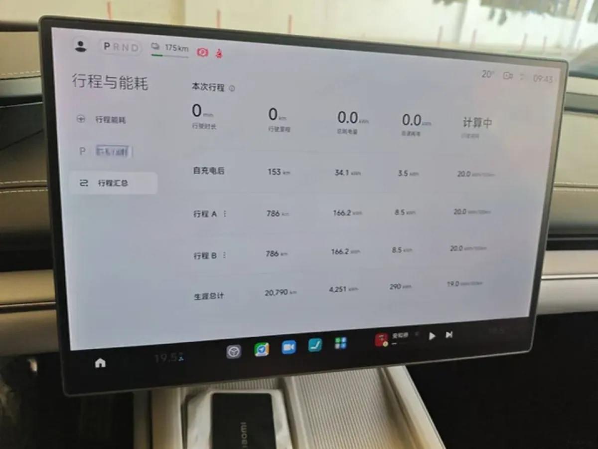 2024 Xiaomi SU7 BEV 101KWH 750km image 7