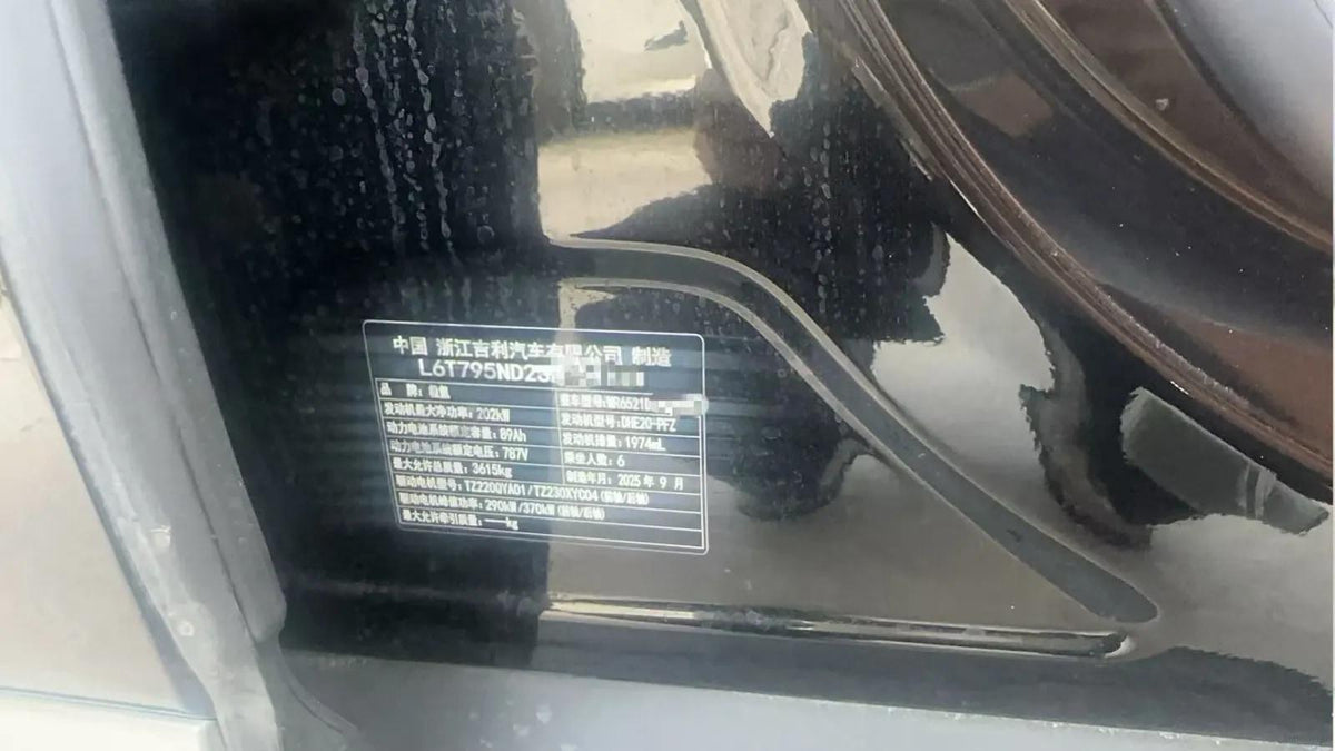 2025 Zeekr 9X 2.0T 279HP L4 1DHT PHEV 70KWH 380km image 7